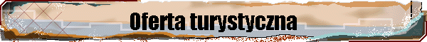 Oferta turystyczna